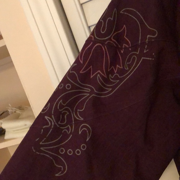 Purple ski jacket - Picture 7 of 14